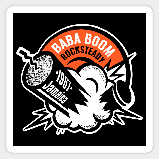 bababoom rocksteady dynamite Sticker by Jomi